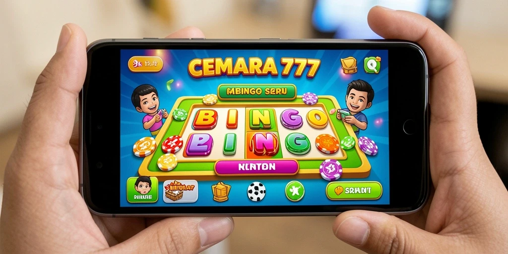 Tampilan gameplay CEMARA777 yang seru saat bermain bingo.