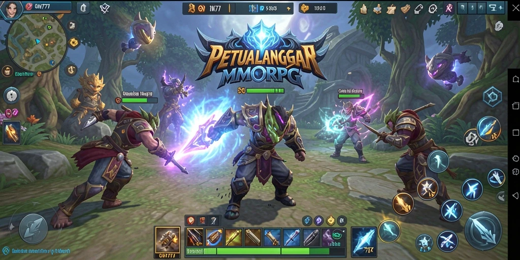 Gameplay seru dari dunia terbuka GN777 dalam MMORPG