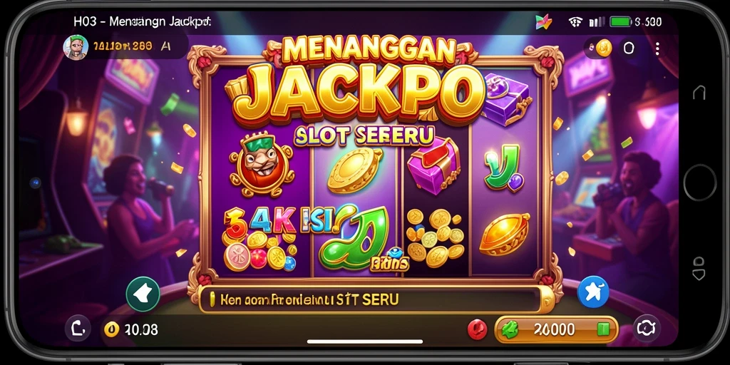 Tangkapan layar H03 menampilkan aksi permainan slot yang mendebarkan.