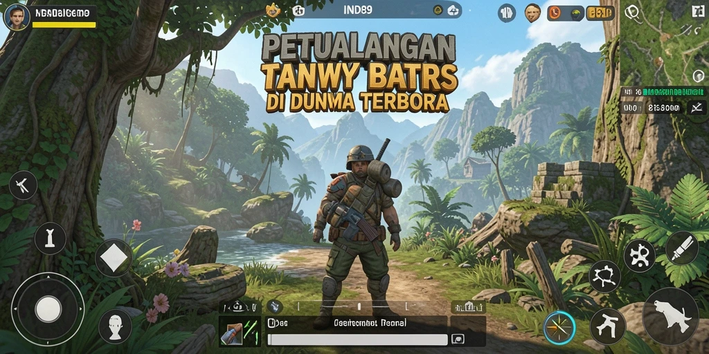 Tampilan gameplay Open World yang mengesankan di IND89.