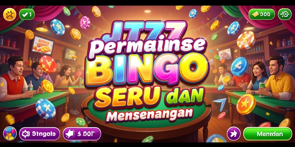 Tampilan gameplay JT777 yang seru dan mengasyikkan dalam permainan Bingo.