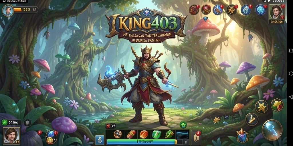Gameplay KING403 yang mendebarkan dalam dunia petualangan yang kaya.