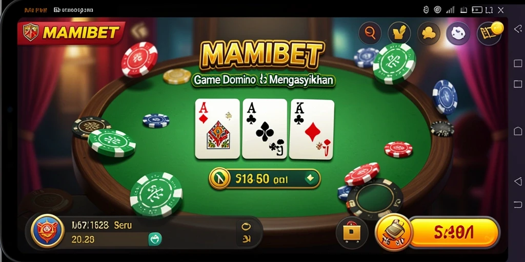 Tampilan gameplay MAMIBET yang menarik dan seru.