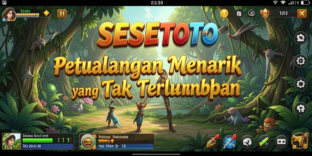 Screenshot SESETOTO menampilkan aksi petualangan menakjubkan dalam gameplay.