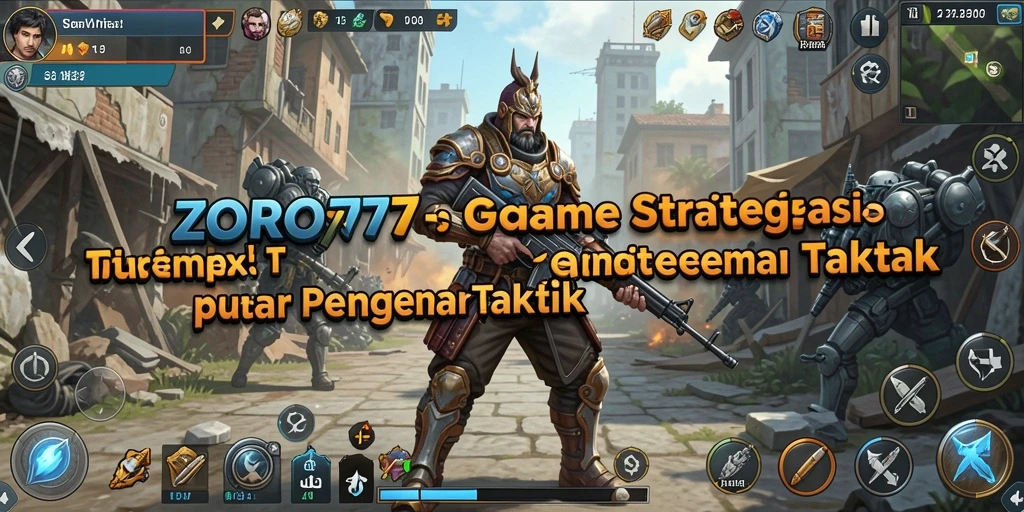 Tampilan menarik dari gameplay ZORO77 yang seru dan penuh strategi.